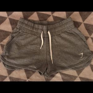 Gymshark cotton grey shorts
